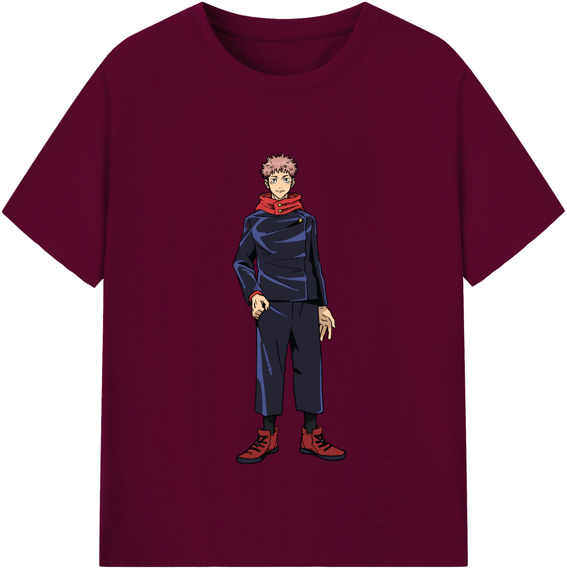 （画像用） 呪術廻戦 Jujutsu Kaisen レディースカジュアルプリントTシャツ（綿100％）